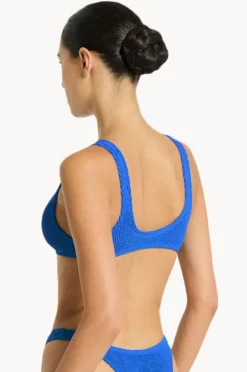 Bikini Tops|Bond-eye Recycled Scout Crop Cobalt