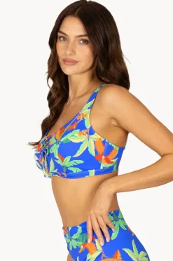 Bikini Tops|Baku Rio Grande E/G Cup Lace Up Bra Electric