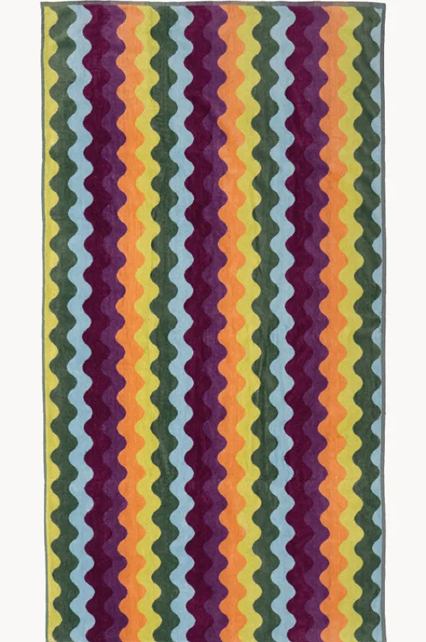 Towels|Towels|Bambury Ripple Beach Towel Multi