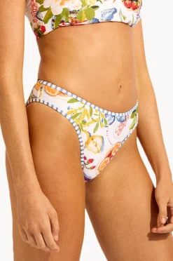 Bottoms|Seafolly Riviera Coast High Leg Pant White