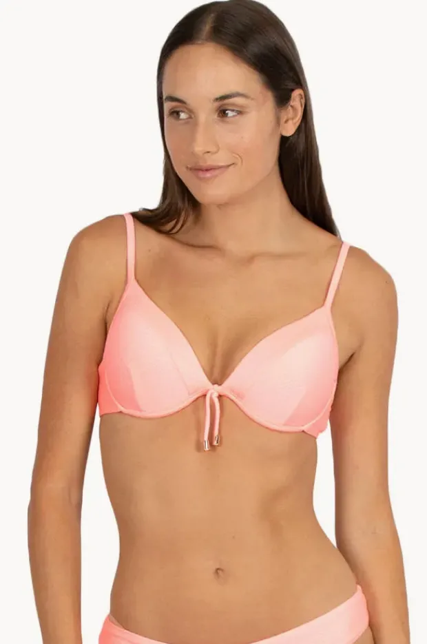 Bikini Tops|Baku Rococco Booster Bra Coral