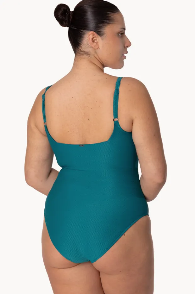 One Pieces|Baku Rococco D/E Cup Square Neck One Piece Jungle