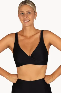 Bikini Tops|Baku Rococco D/e Cup Wrap Bra Nero