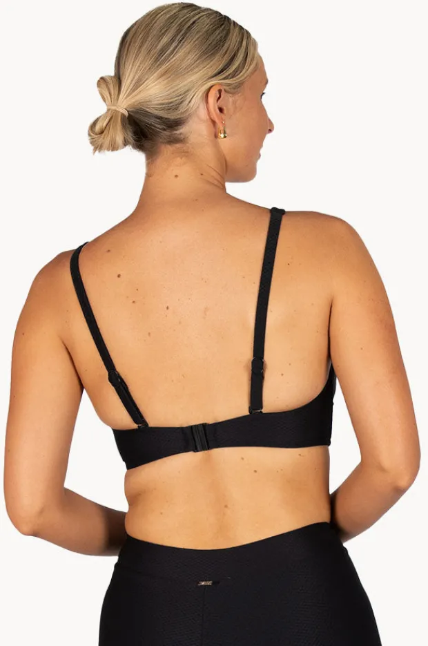 Bikini Tops|Baku Rococco D/e Cup Wrap Bra Nero