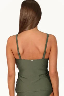 Tankini Tops|Baku Rococco D/E Cup Wrap Tankini Separate Amazon