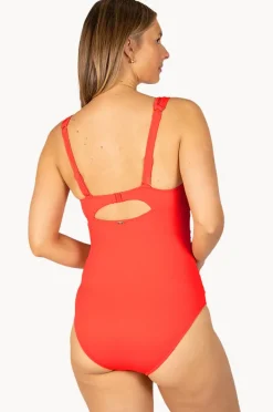 One Pieces|Baku Rococco E/F Cup Ladder Lace One Piece Flame