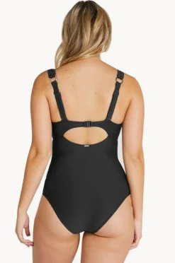 One Pieces|Baku Rococco E/F Cup One Piece Nero