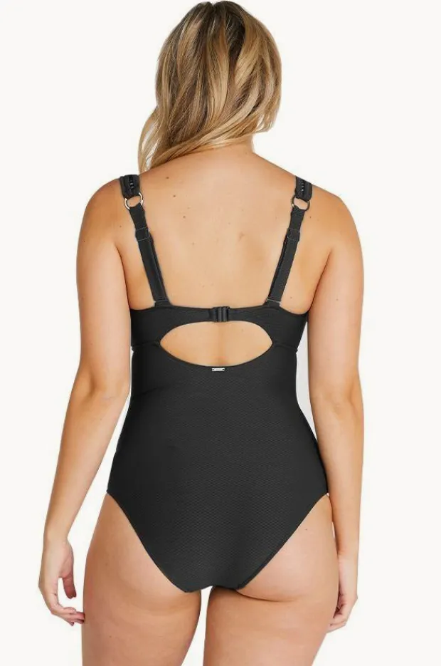 One Pieces|Baku Rococco E/F Cup One Piece Nero