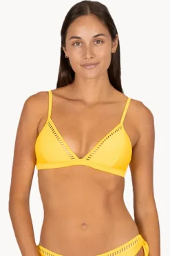 Bikini Tops|Baku Rococco Fixed Ladder Lace Tri Pineapple
