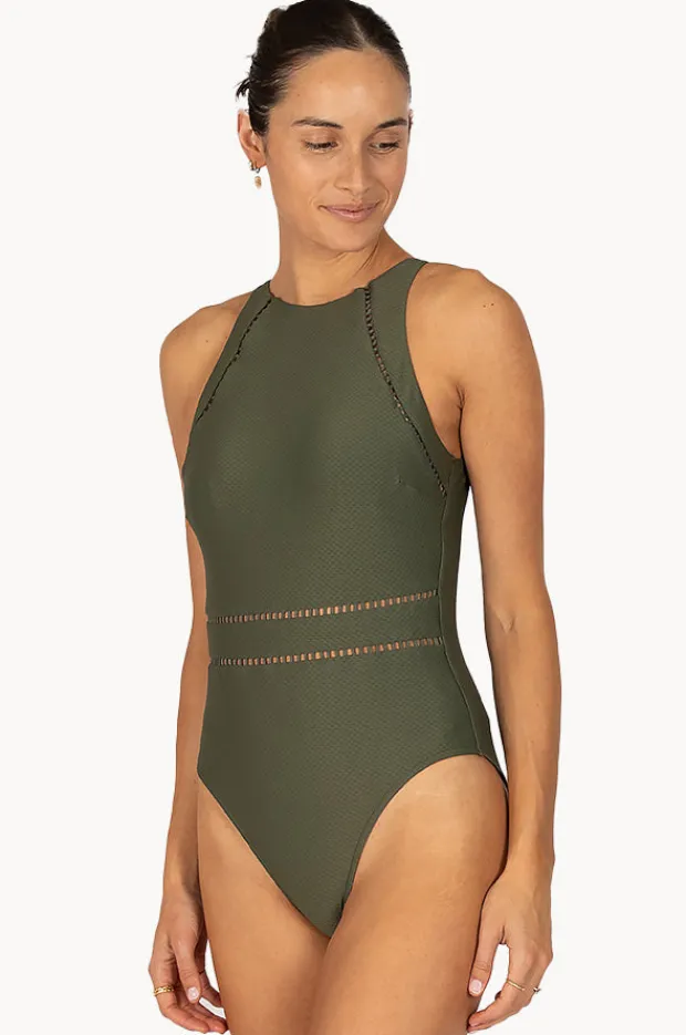 One Pieces|Baku Rococco High Neck One Piece Amazon