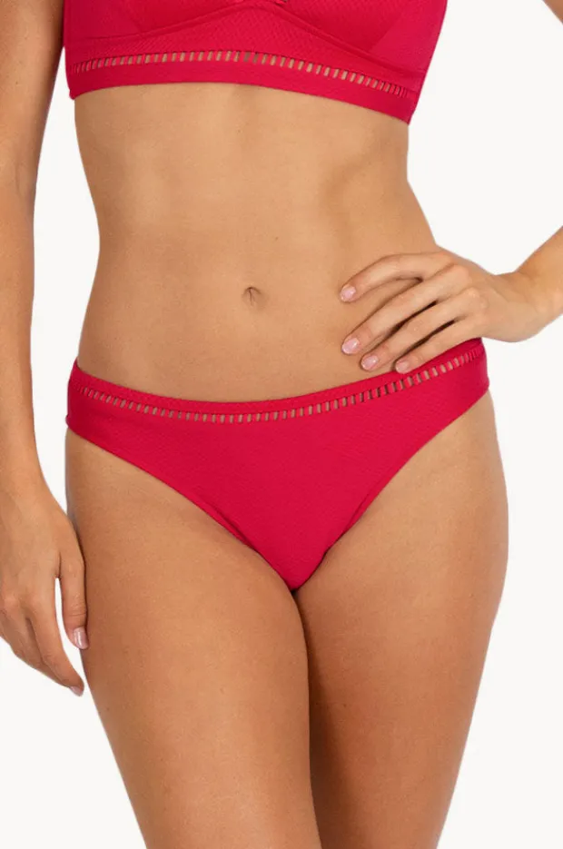 Bottoms|Baku Rococco Ladder Regular Pant Cherry