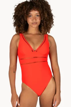One Pieces|Baku Rococco Longline One Piece Flame
