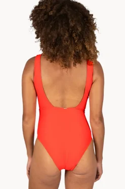 One Pieces|Baku Rococco Longline One Piece Flame