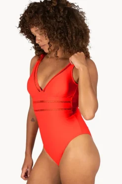 One Pieces|Baku Rococco Longline One Piece Flame