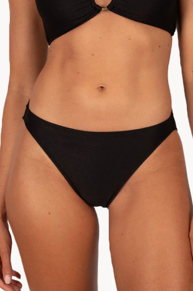 Bottoms|Baku Rococco Luxe Ring Back Regular Pant Nero