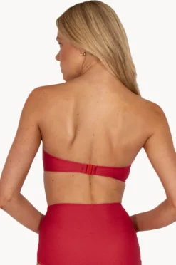 Bikini Tops|Baku Rococco Moulded Bandeau Cherry