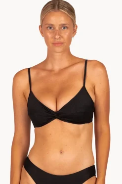 Bikini Tops|Baku Rococco Twist Bralette Nero