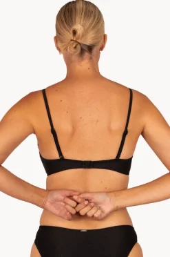 Bikini Tops|Baku Rococco Twist Bralette Nero