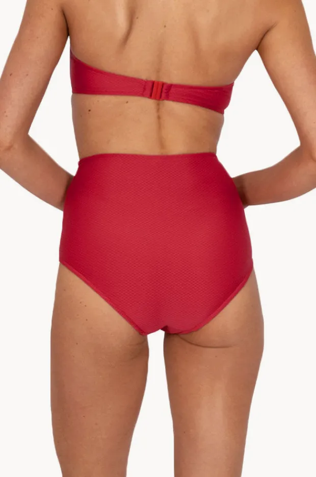 Bottoms|Baku Rococco Ultra High Waist Pant Cherry