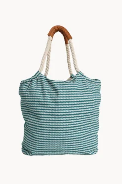 Beach Bags|Bags|Billabong Rope Tote Bag Sea