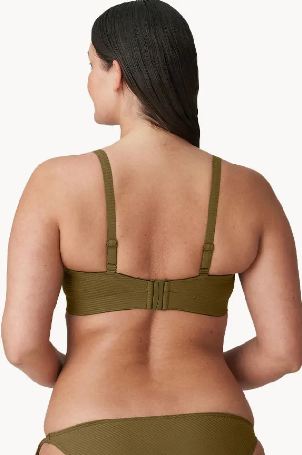 Bikini Tops|Prima Donna Sahara E Cup Bandeau Olive