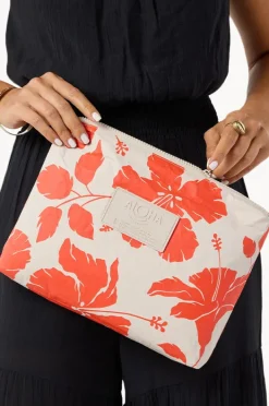 Travel|Bags|Aloha Salina Mid Pouch Red