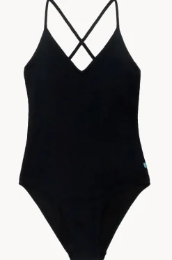 One Pieces|Salty Ink Salty Rib One Piece Black