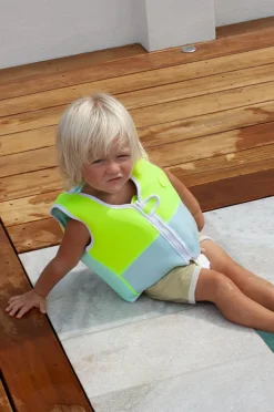 Floaties & Swim Aids|Floaties & Swim Aids|Sunny Life Salty The Shark Swim Vest 2-3 Years Neon