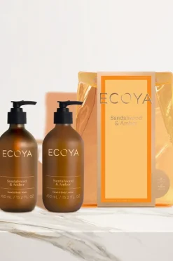 Gifts|Home & Body|Ecoya Sandalwood & Amber Luxe Body Duo
