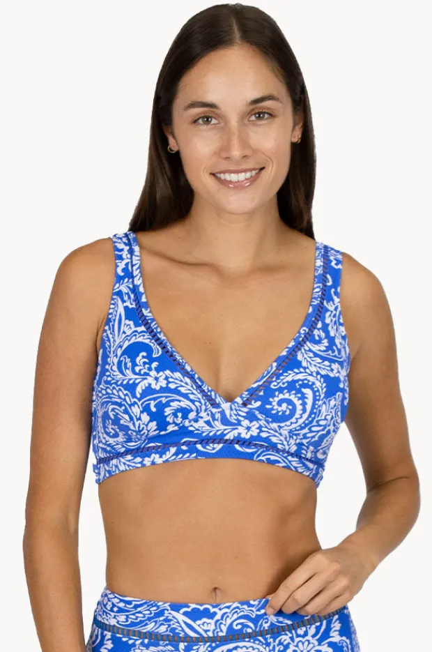Bikini Tops|Baku Santa Cruz D/DD Cup Longline Bra Electric
