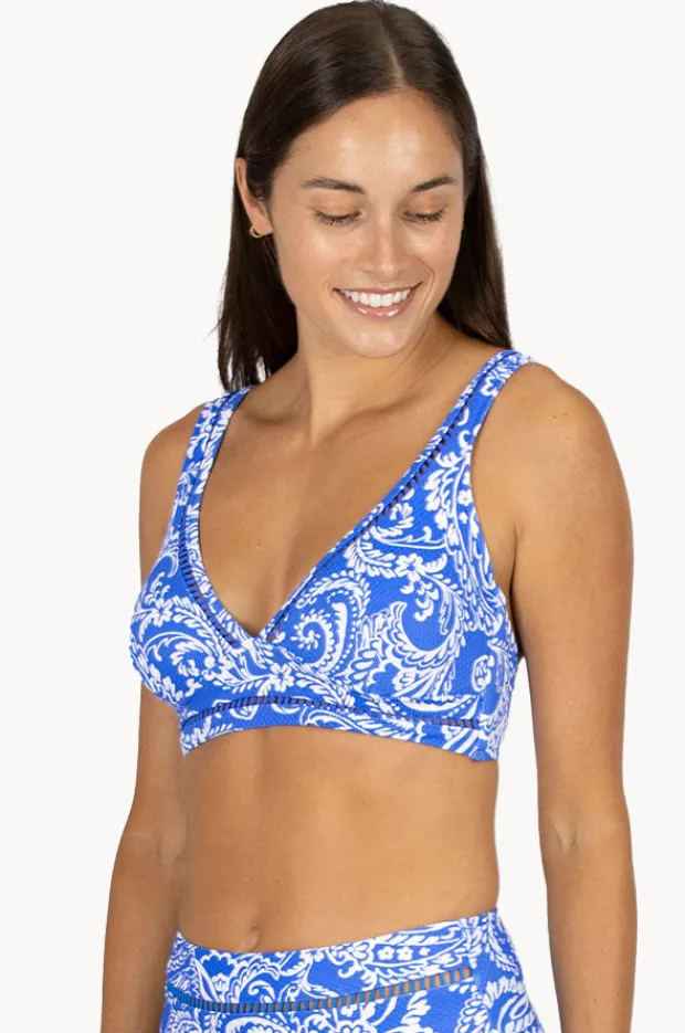 Bikini Tops|Baku Santa Cruz D/DD Cup Longline Bra Electric