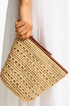 Travel|Bags|Seafolly Savona Pouch Bag Natural