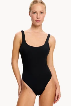 One Pieces|Modibodi Scoop Neck One Piece BLACK