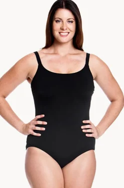 One Pieces|Funkita Scoop Neck One Piece Black