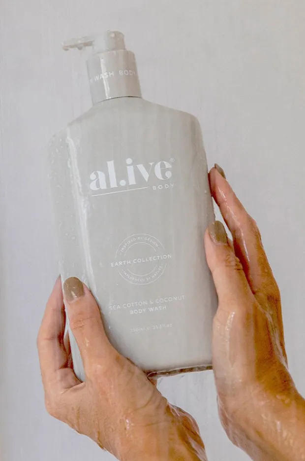 Travel|Home & Body|Al.ive Body Sea Cotton & Coconut Body Wash 750ml