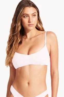 Bikini Tops|Seafolly Sea Dive Bralette White