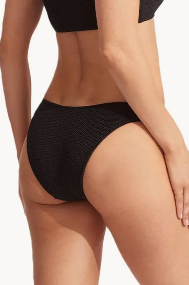 Bottoms|Seafolly Sea Dive High Cut Pant Black