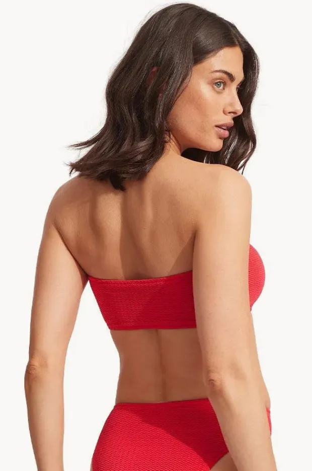 Bikini Tops|Seafolly Sea Dive Tube Top Chilli red