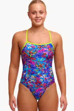 One Pieces|Funkita Sea Life Single Strap One Piece Multi