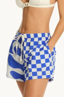 Shorts|Sea Level Seascape Boxer Short Blue