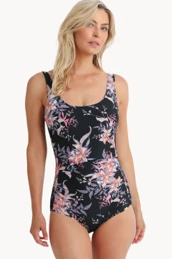 One Pieces|Jantzen Select Pintuck One Piece Black