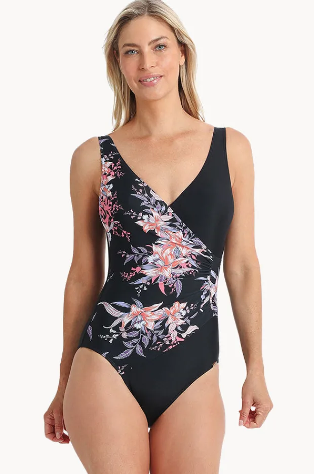 One Pieces|Jantzen Select Surplice One Piece Black