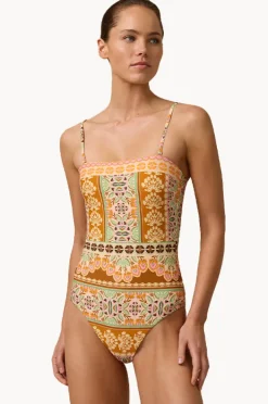 One Pieces|Monte u0026 Lou Selma Bandeau One Piece Multi
