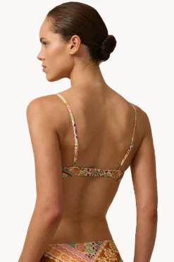 Bikini Tops|Monte u0026 Lou Selma U Wire Bralette Multi