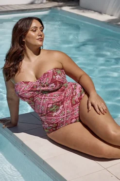 One Pieces|Artesands Botticelli D/DD Cup Bandeau One Piece Shambala