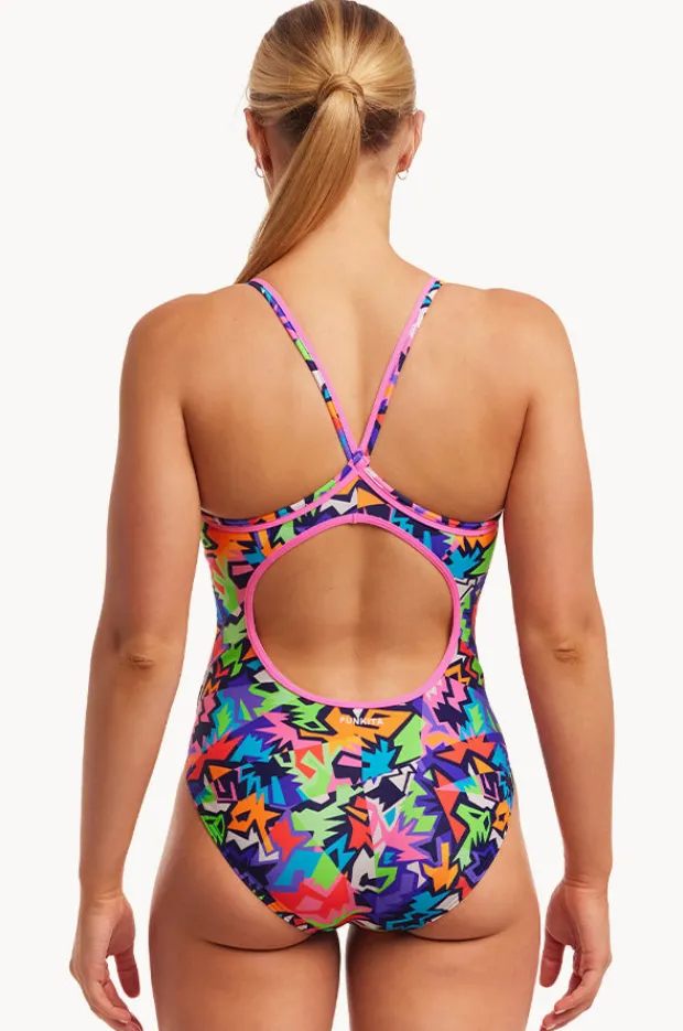 One Pieces|Funkita Sharp Edges Diamond Back One Piece Sharp edges multi