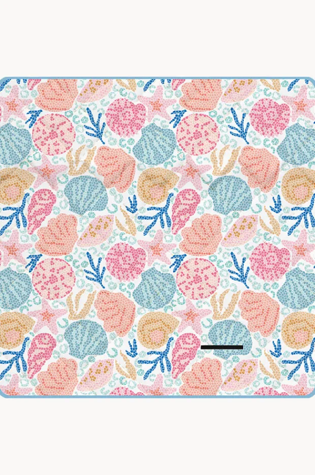 Picnic Vibes|Annabel Trends Shelly Beach Picnic Mat Blue/multi