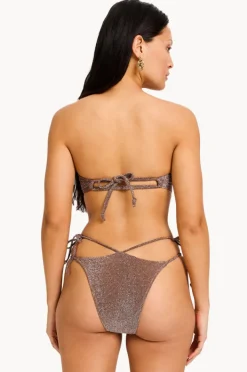 Bikini Sets|Modibodi Shimmer Bandeau Set Espresso