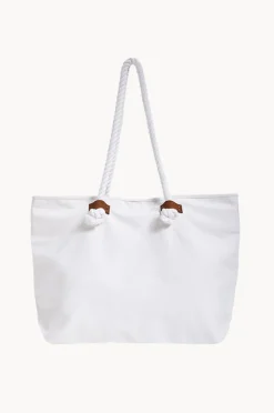 Beach Bags|Bags|Seafolly Ship Sail Tote White