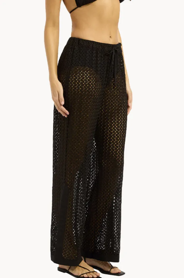 Pants|Seafolly Side Split Pant BLACK